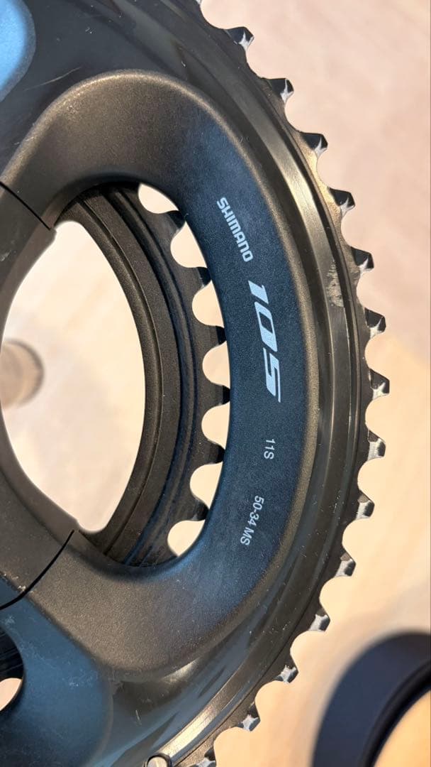 SHIMANO 105 11s クランクセット ブラック