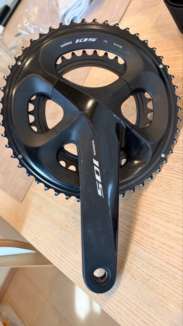 SHIMANO 105 11s クランクセット ブラック