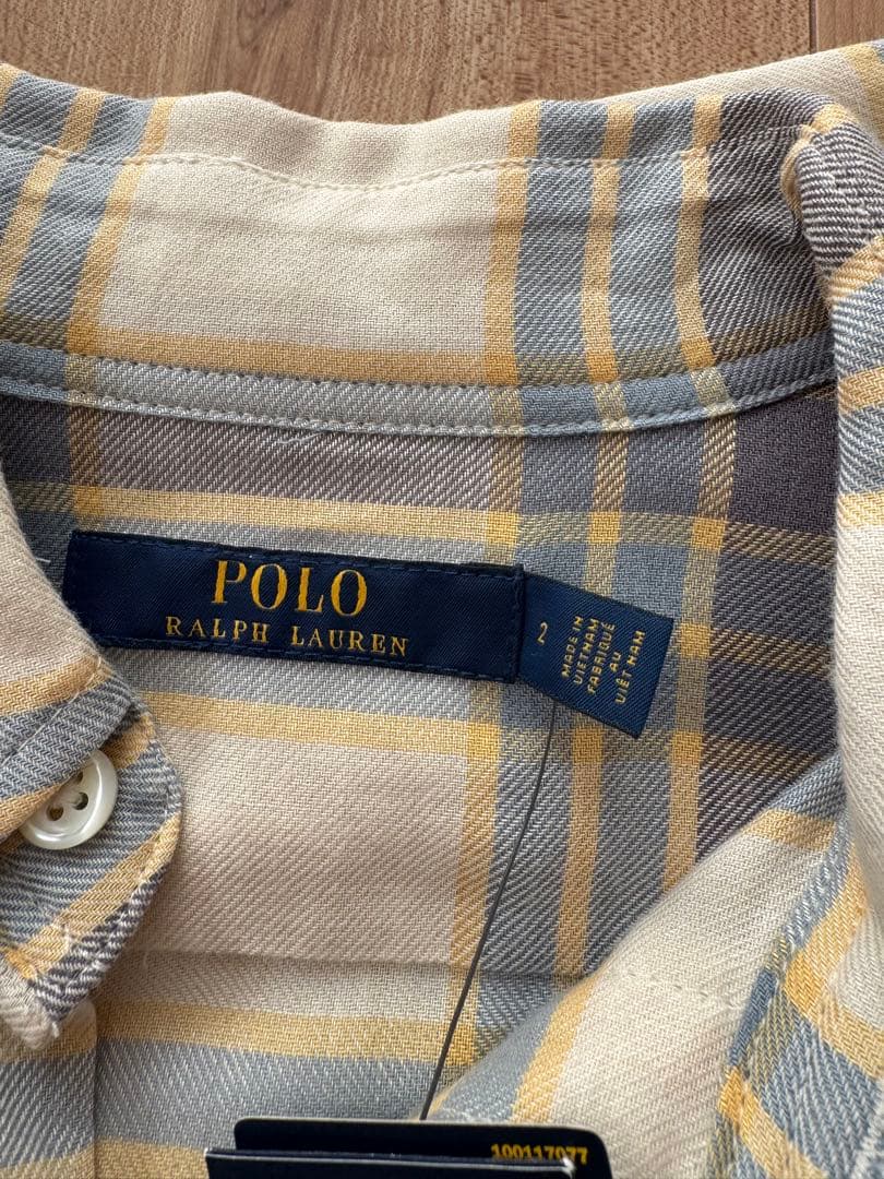 新品タグ付き　POLO RALPH LAUREN チェック　シャツワンピース 2
