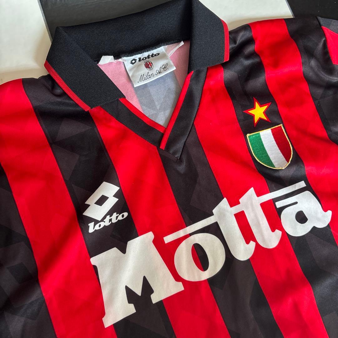 ACミラン　Lotto Motta サッカーシャツ