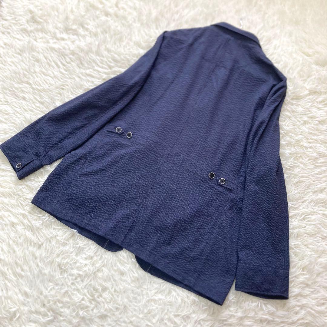 【大きいサイズ　美品】JOSEPH ABBOUD シアサッカー ジャケット 近年