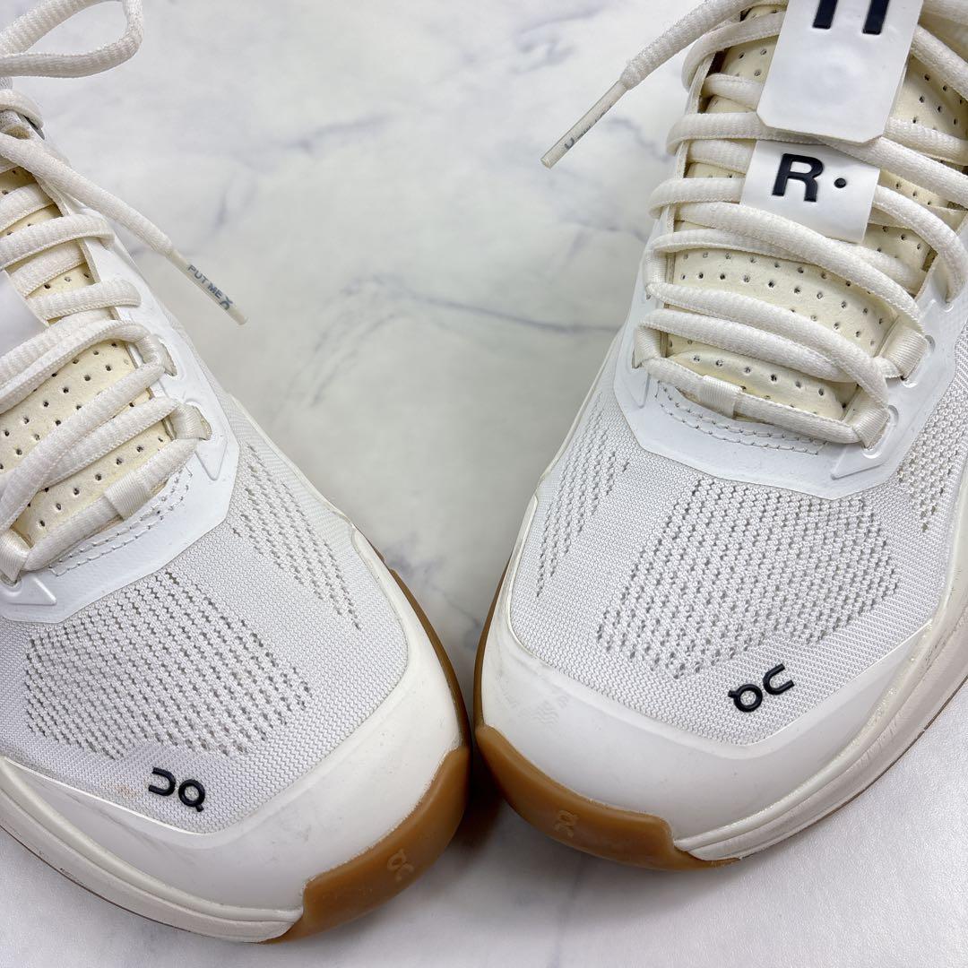 【美品】On THE ROGER Pro テニスシューズ　ホワイトブルー27.5