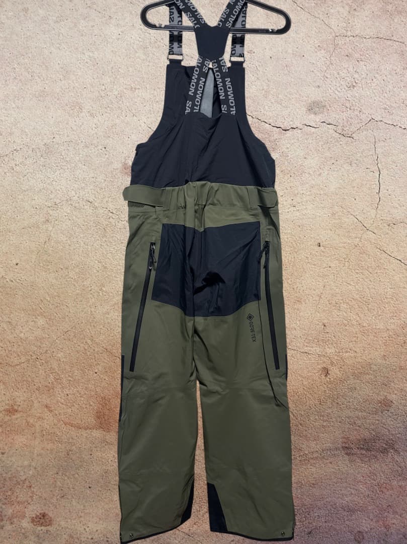 サロモン メンズ シェルビブパンツ S MOON PATROL GORETEX