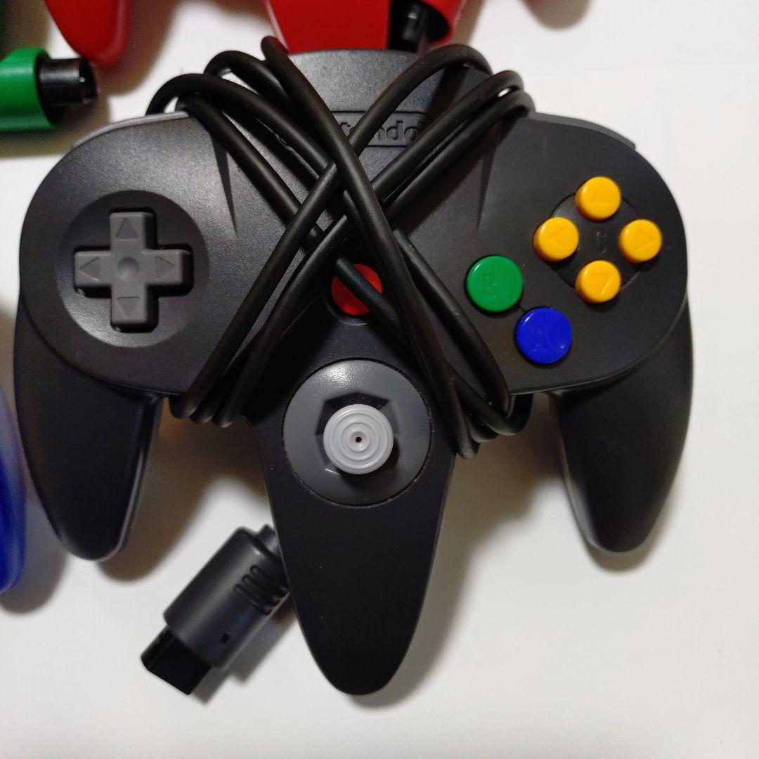 ニンテンドー64 本体＋コントローラー×４＋人気ソフト３本マリカースマブラ007