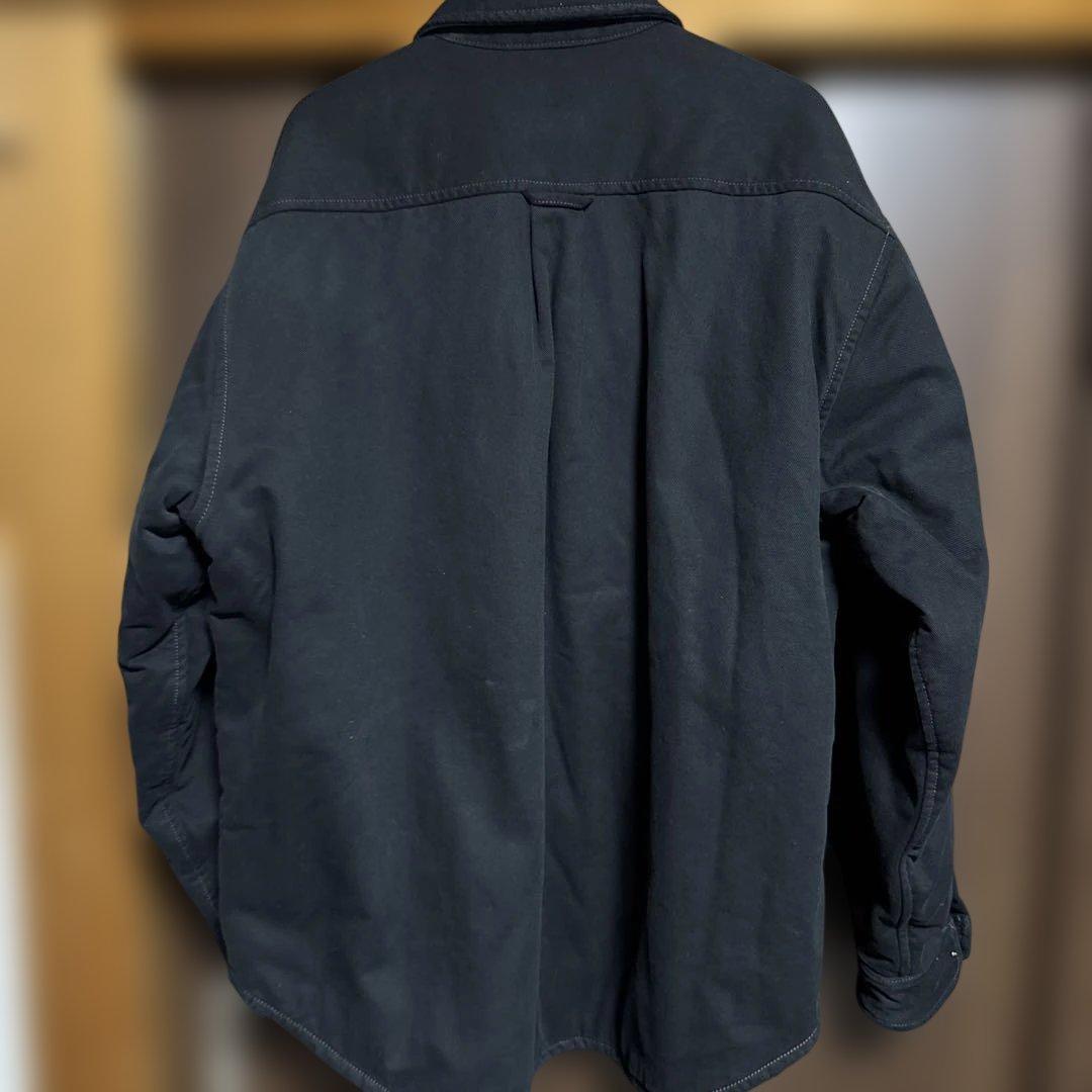 BALENCIAGA バレンシアガ　パテッドソフトデニムシャツ　2022