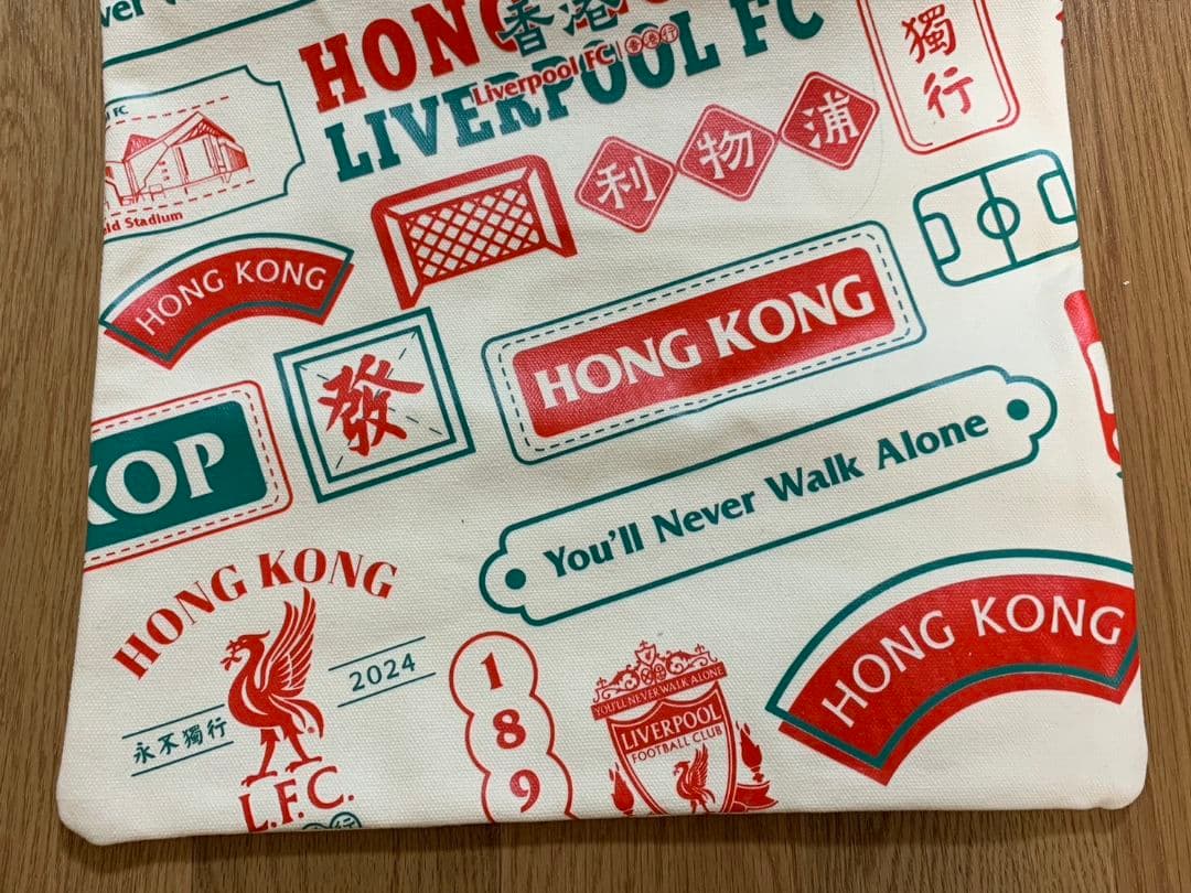 リバプール トートバッグ 新品 未使用 香港限定品 タグ付き Liverpool