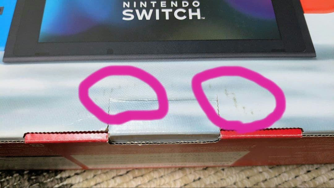 Nintendo Switch 本体セット（青/赤）通常モデル／動作確認済