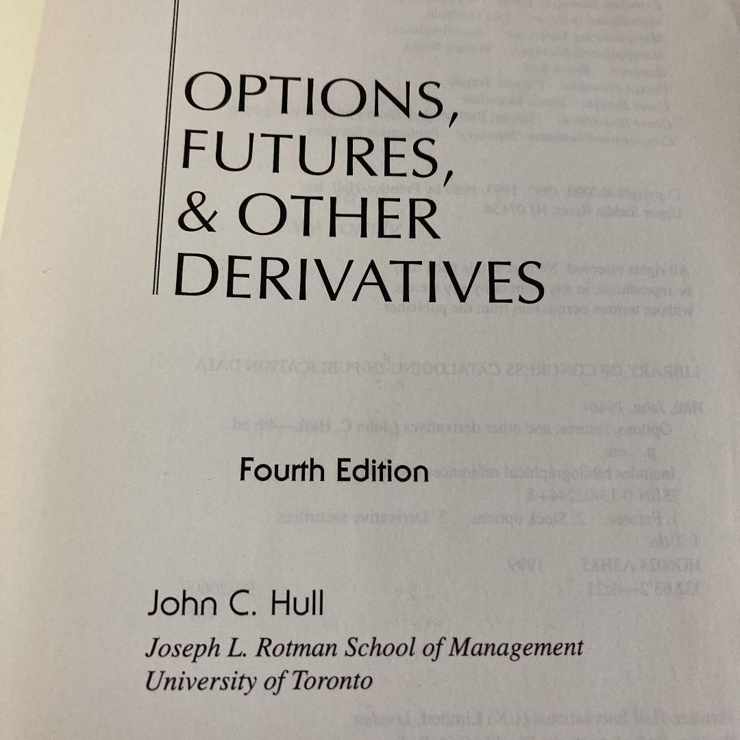 ビジネス・経済 Options,futures,&other derivatives