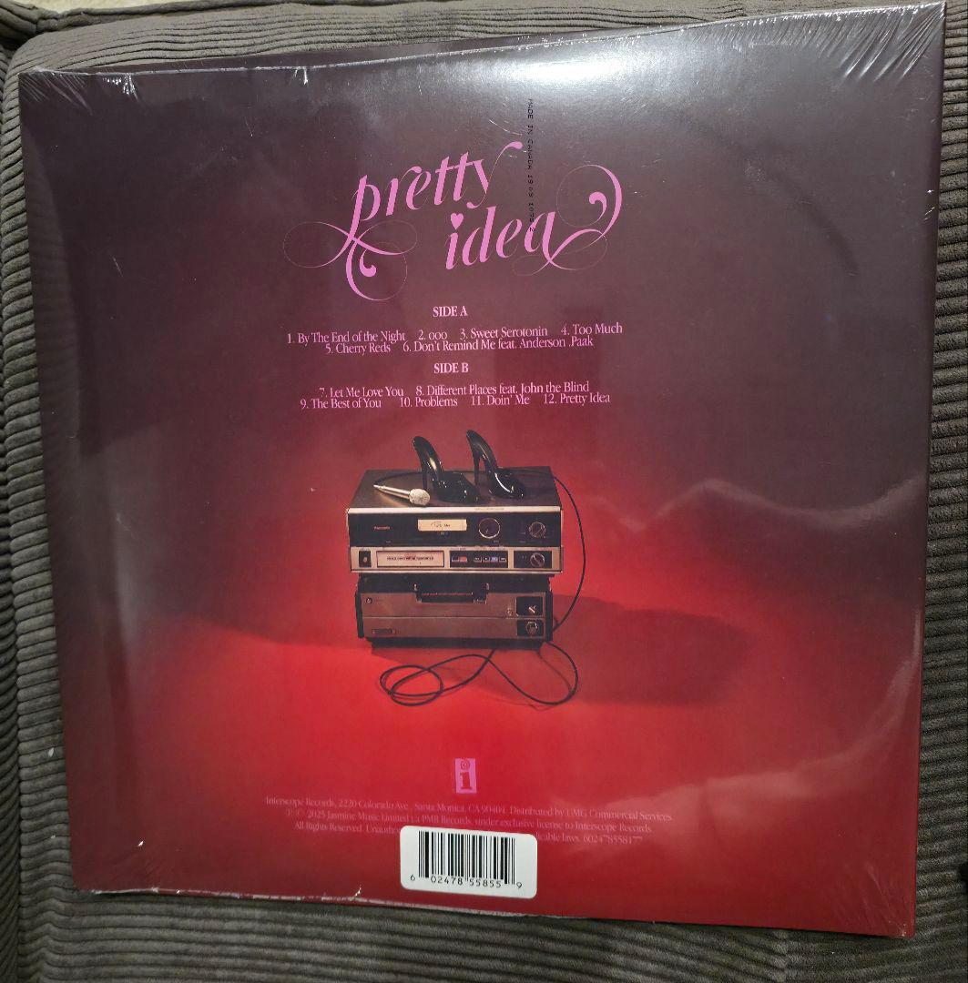 Amber Mark LP「pretty idea」未開封レコード サイン付き