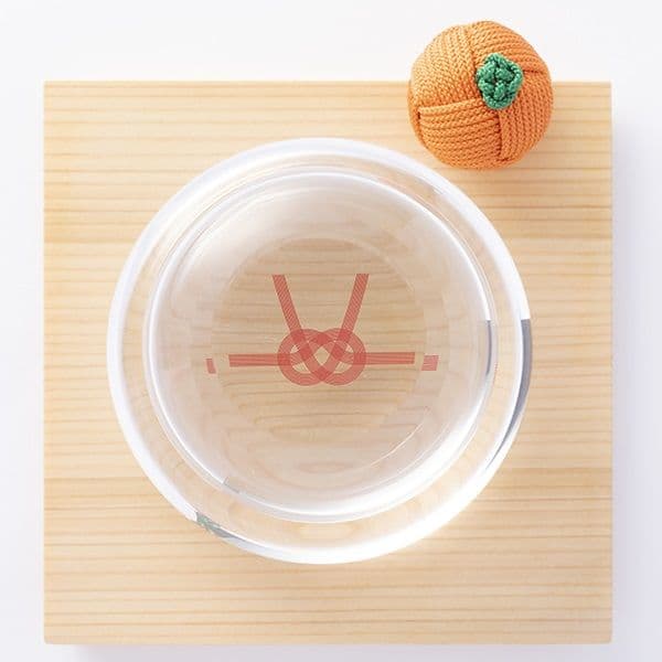 美品★中川政七商店「ガラスの鏡餅飾り」★お正月飾り