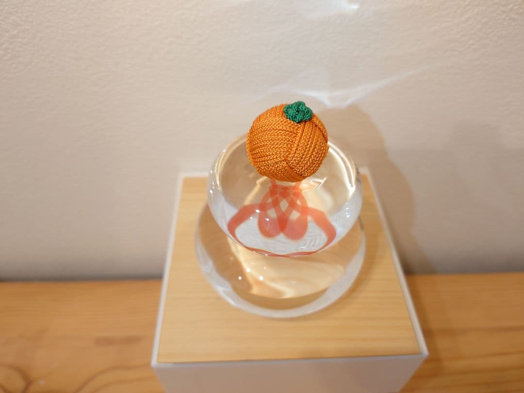 美品★中川政七商店「ガラスの鏡餅飾り」★お正月飾り