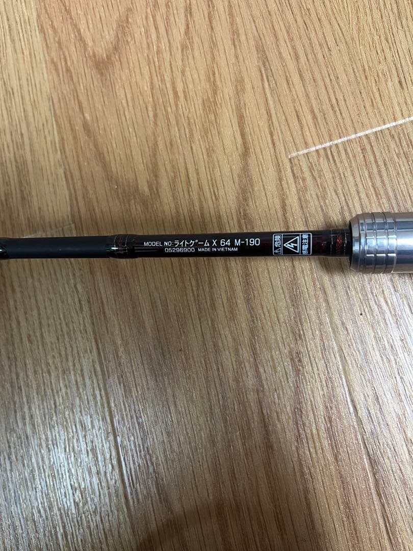 DAIWA LIGHT GAME X 64M-190（ダイワ ライトゲームX）