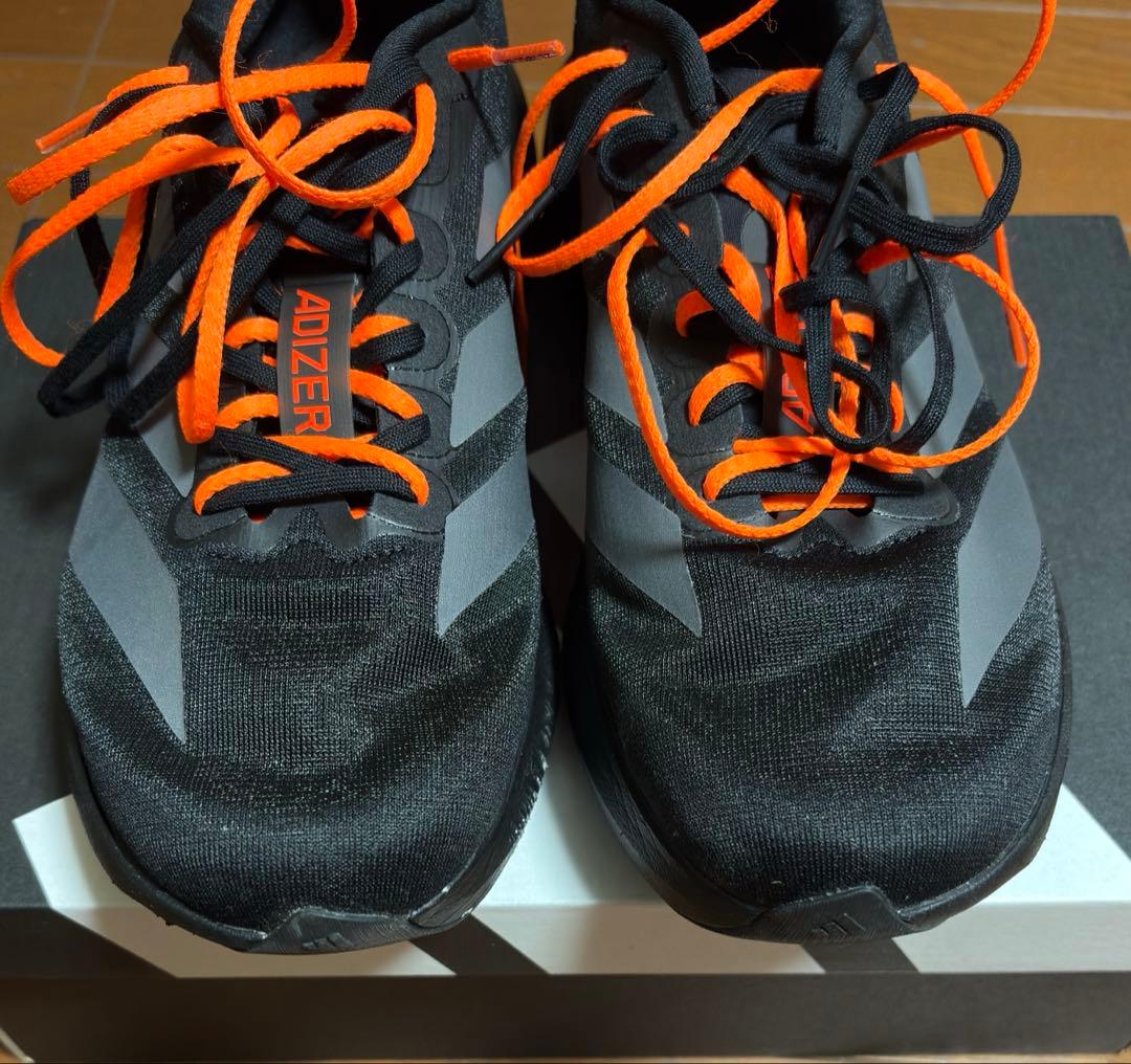 adidas ADIZERO Evo SL M 27.5 ブラック オレンジ