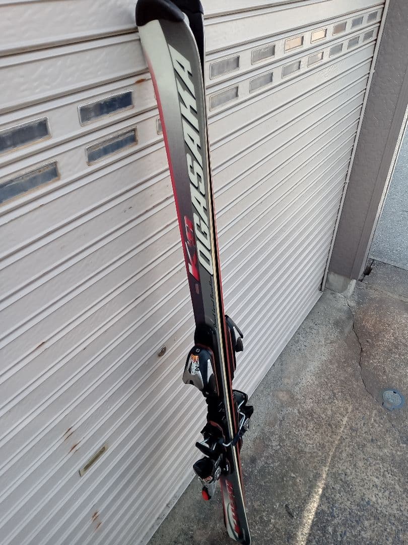 OGASAKA スキー板ビンディング165cm グレー/レッド