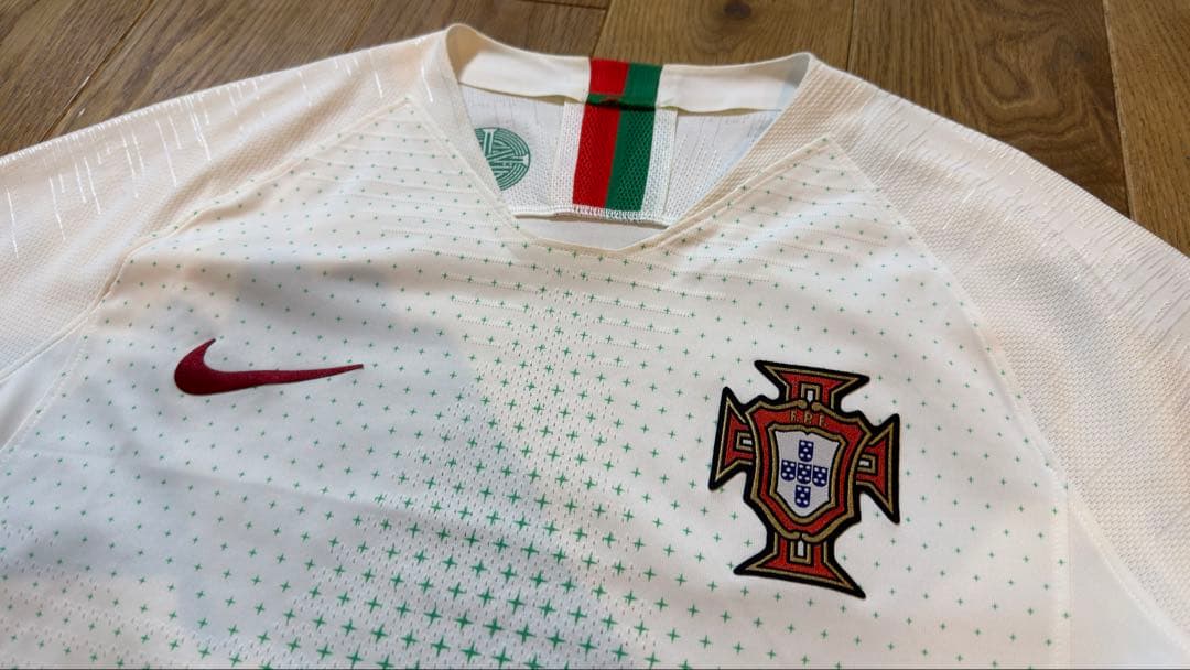 ★2018 ポルトガル代表 アウェイ 選手用 CR7 正規品★