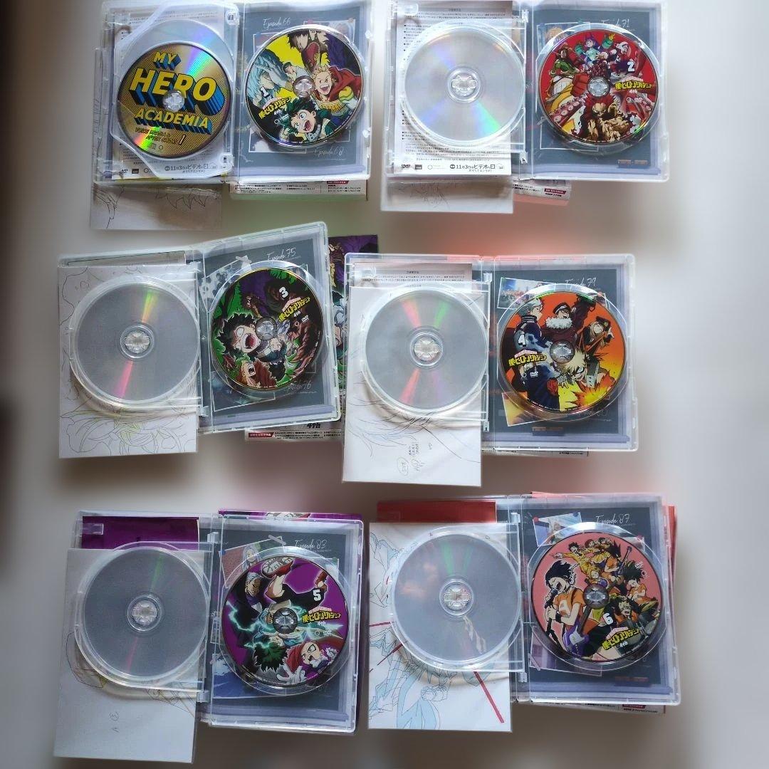 セル版 僕のヒーローアカデミア Vol.1〜4th DVD 合計27商品セット