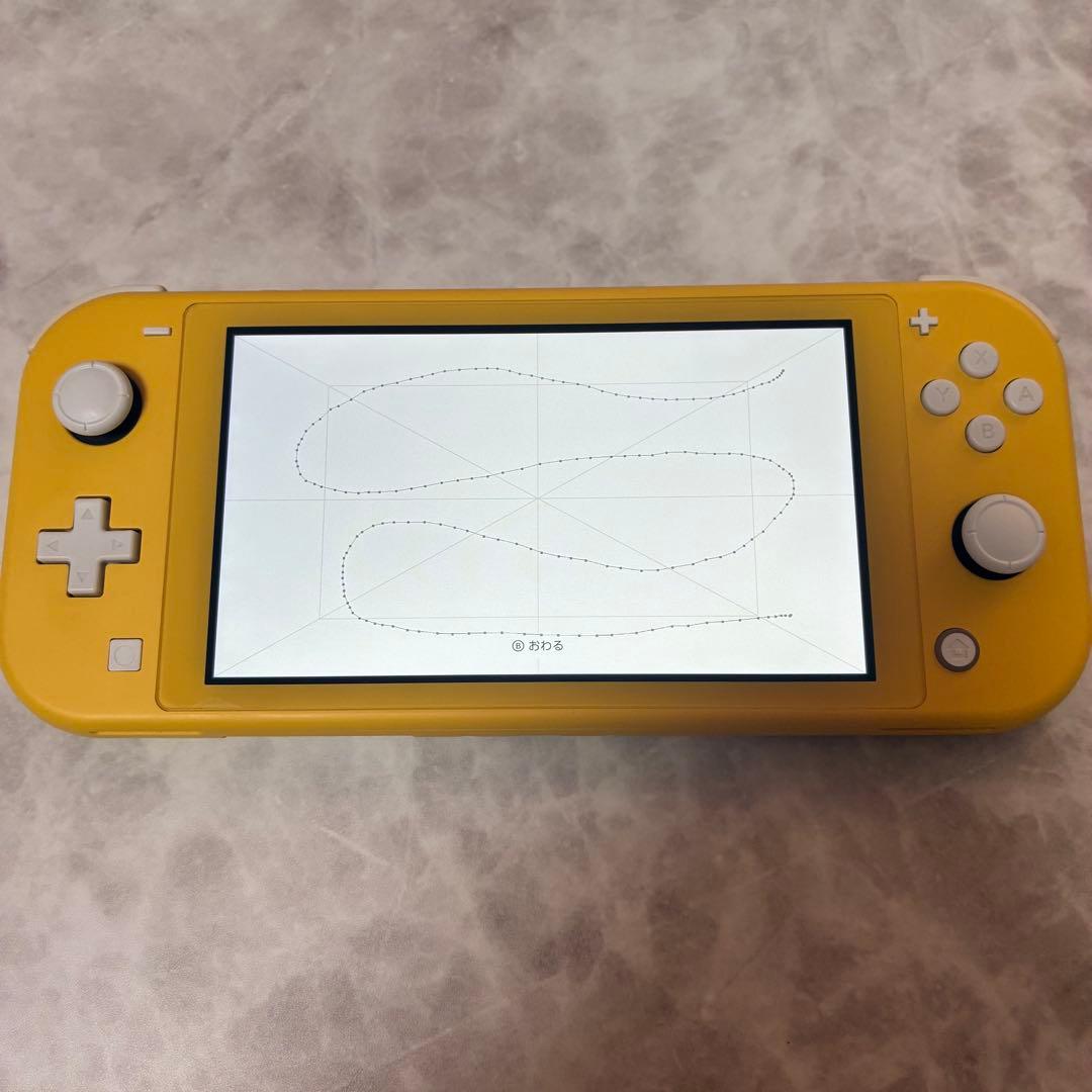 Nintendo Switch Lite イエロー 本体 充電器付き 動作確認済