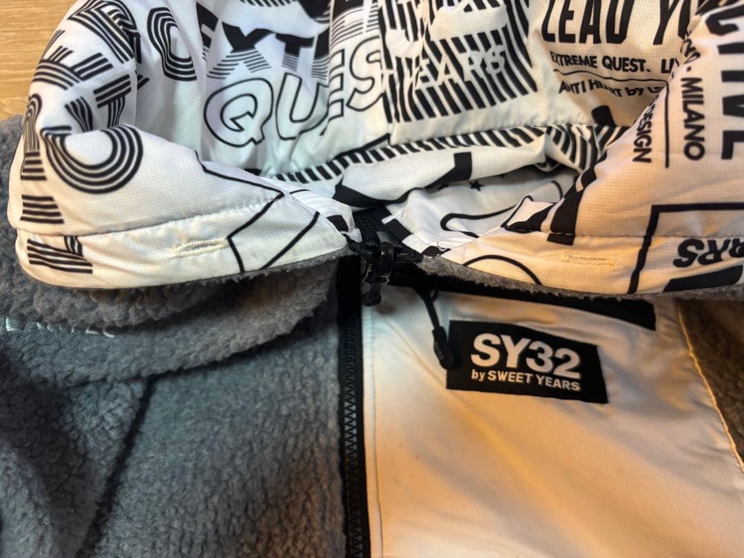 SY32 by SWEET YEARS POLARTEC リバーシブルフーディー