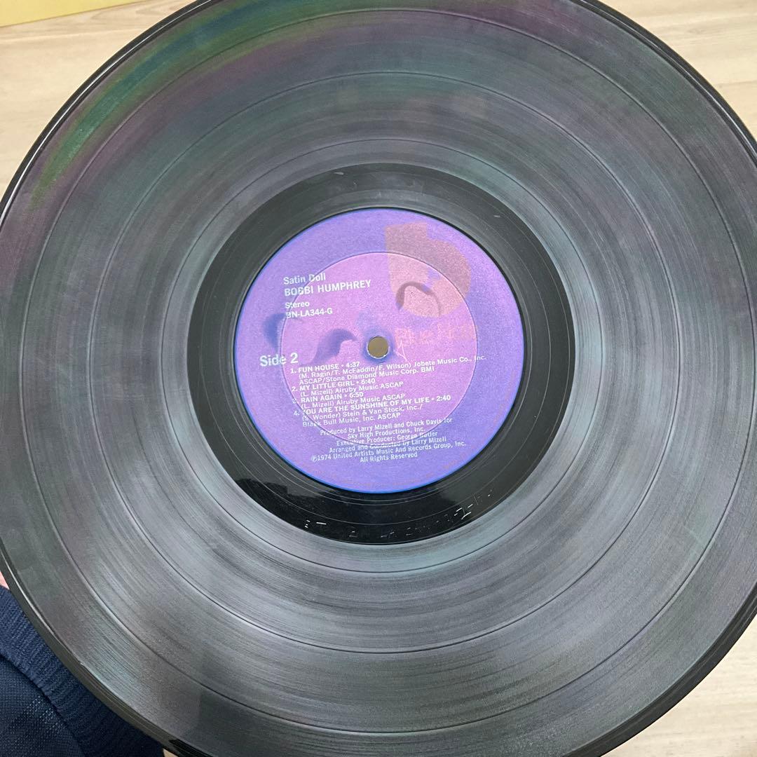 サテンドール　ボビーハンフリー　US盤レコード