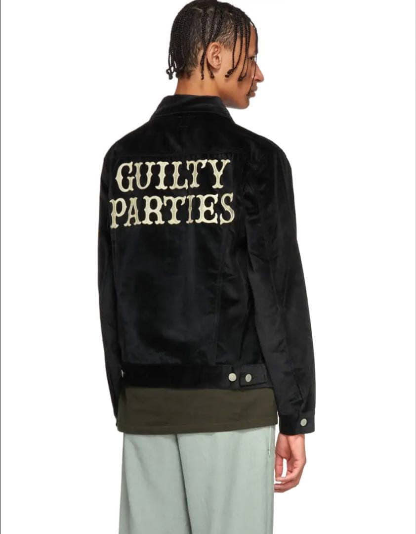 Guilty Parties ベロアジャケット パープル WACKO MARIA