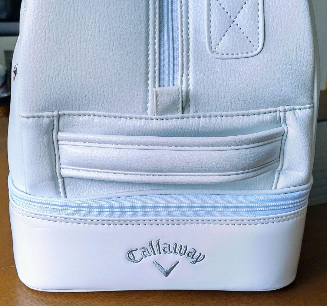 Callaway ゴルフ ボストンバッグ ホワイト