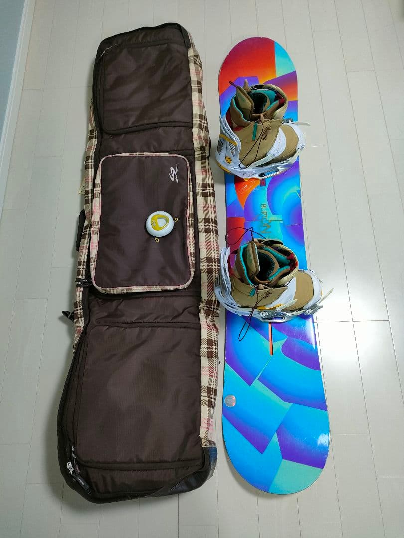 BURTON 5点セット スノーボード ブーツ ケース　キーロック レディース