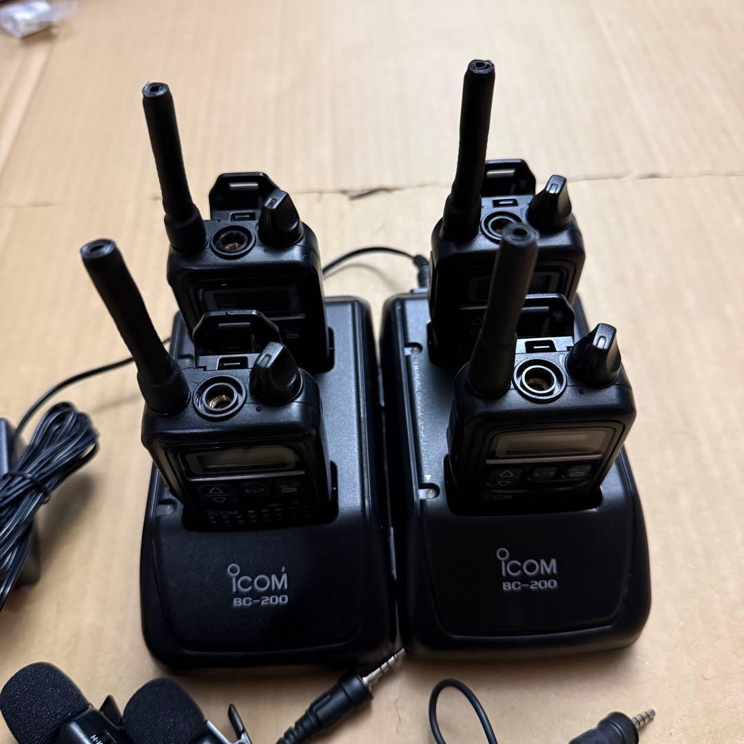 ICOM IC-4300 特定小電力トランシーバー　4台フルセット