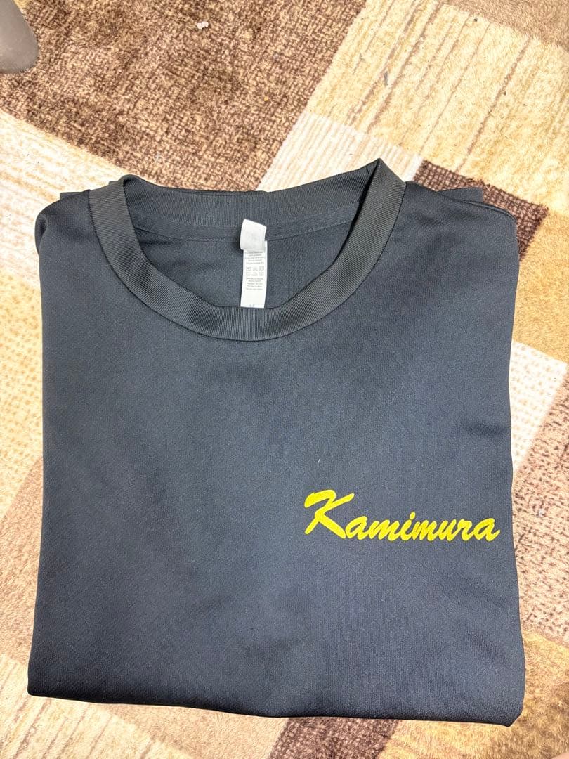 神村学園サッカー部移動着Tシャツ ホワイト ブラック Mサイズ