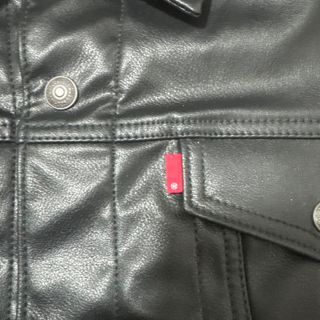 リーバイス　レザー　JAPAN LIMITED LEATHER TRUCKER