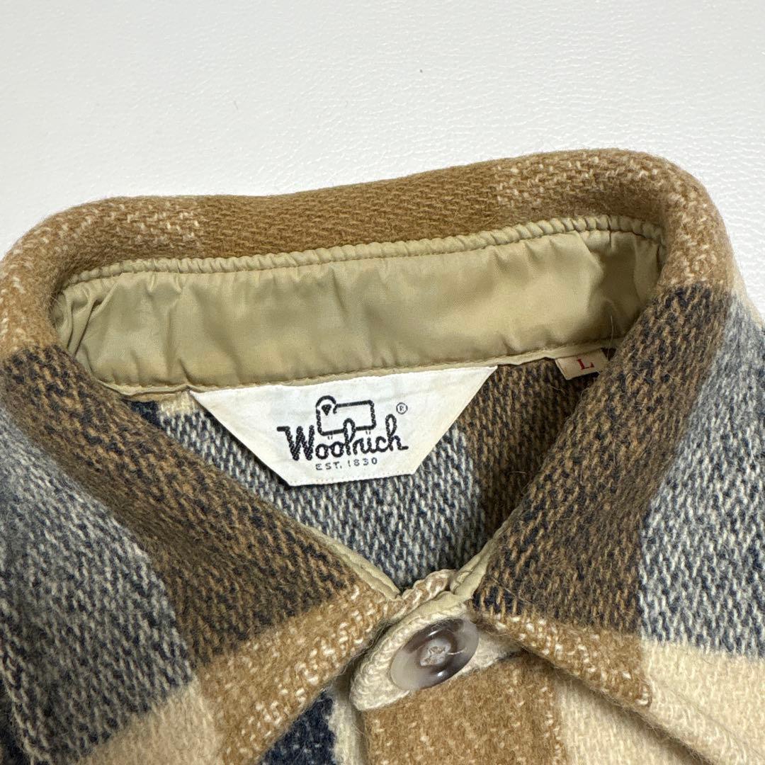 70s Woolrich ウールリッチ CPO シャツ ジャケット
