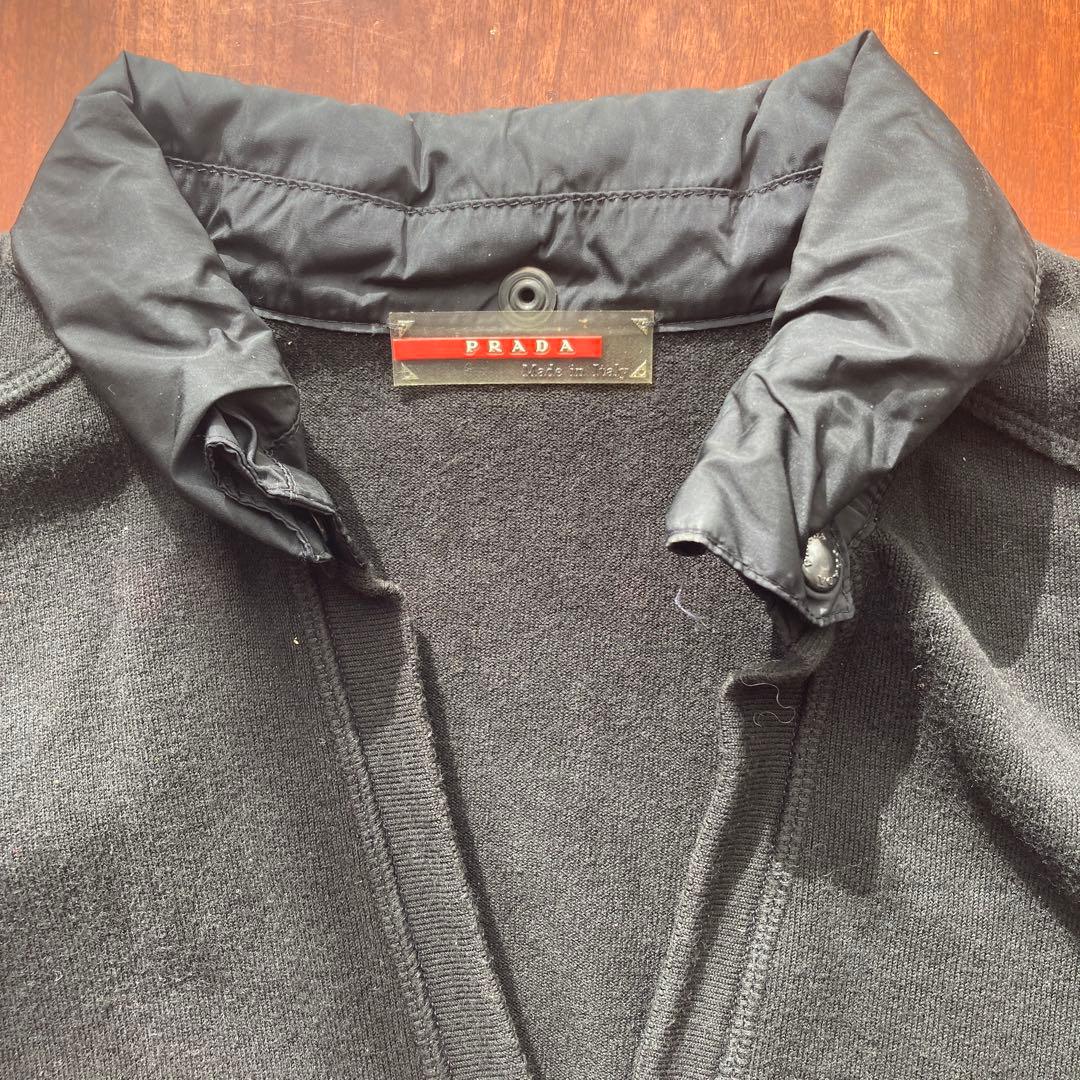 PRADA ブラック　パーカー　サイズ42