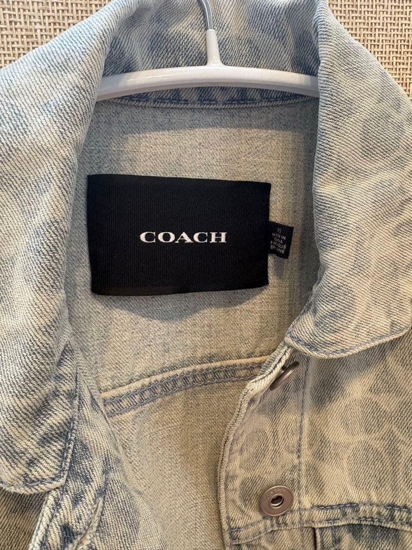 COACH コーチ シグネチャー デニムジャケット Gジャン XS 美品