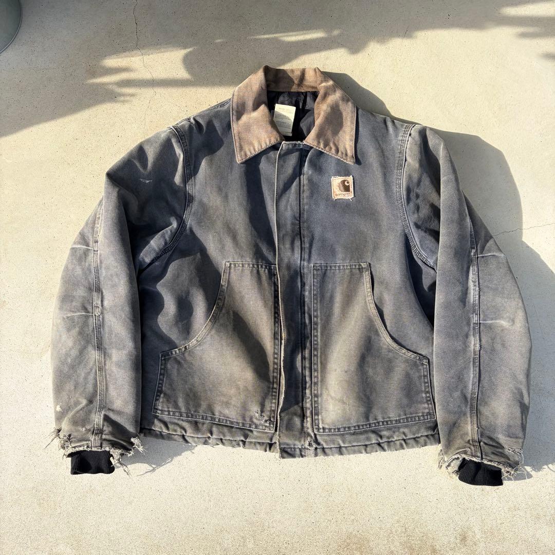 USA製Carhartt J22 arcticトラディショナルジャケット PTL