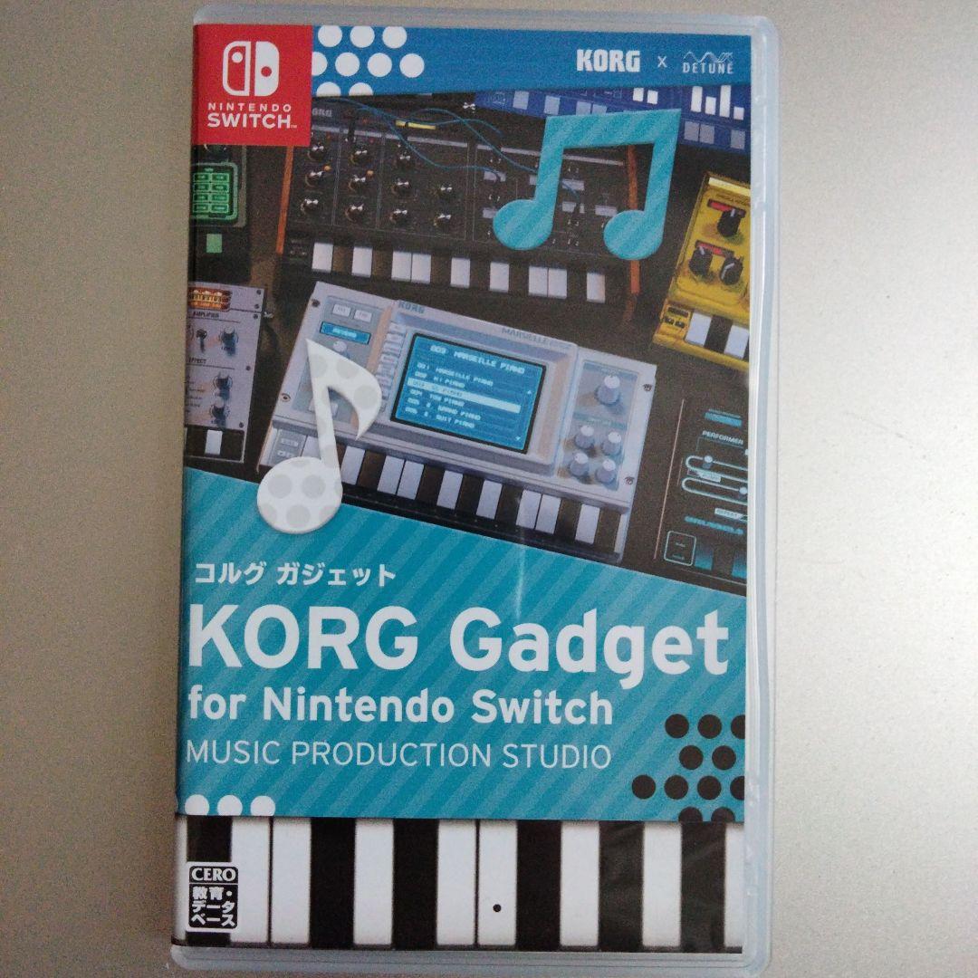 ★新品★korg gadget for nintendo switch