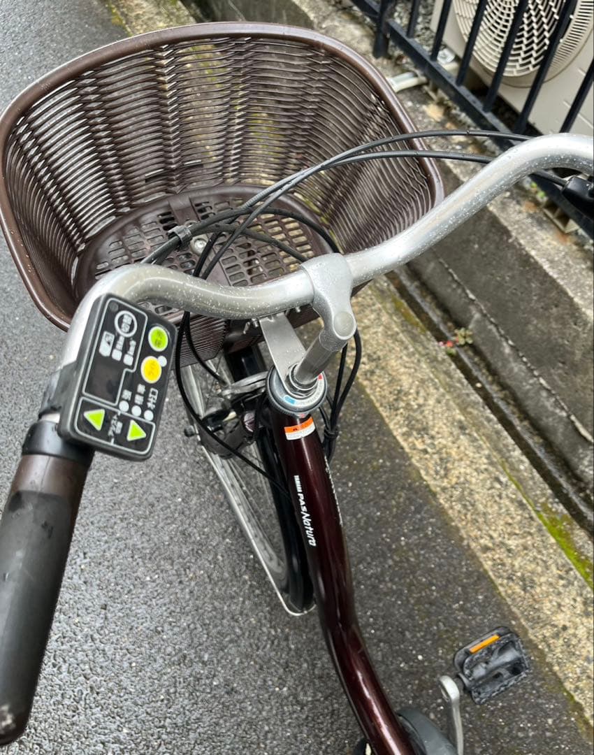 YAMAHAパスナチュラ　電動自転車　発送不可　大阪から