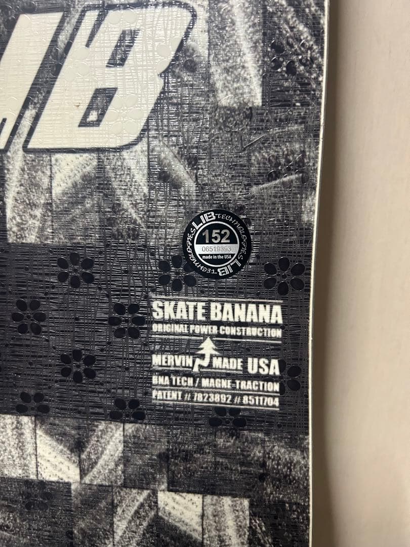 スノーボード LIB skate banana 152cm
