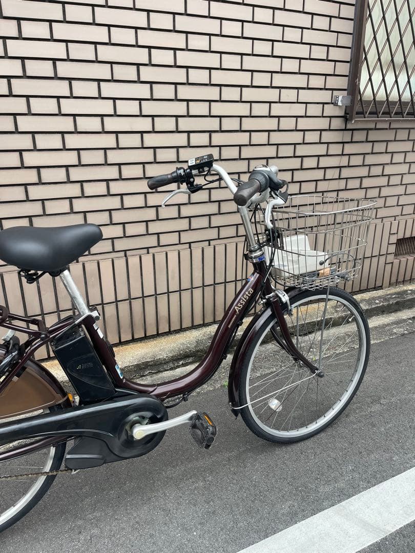 8.9ahブリヂストン電動アシスト自転車^_^