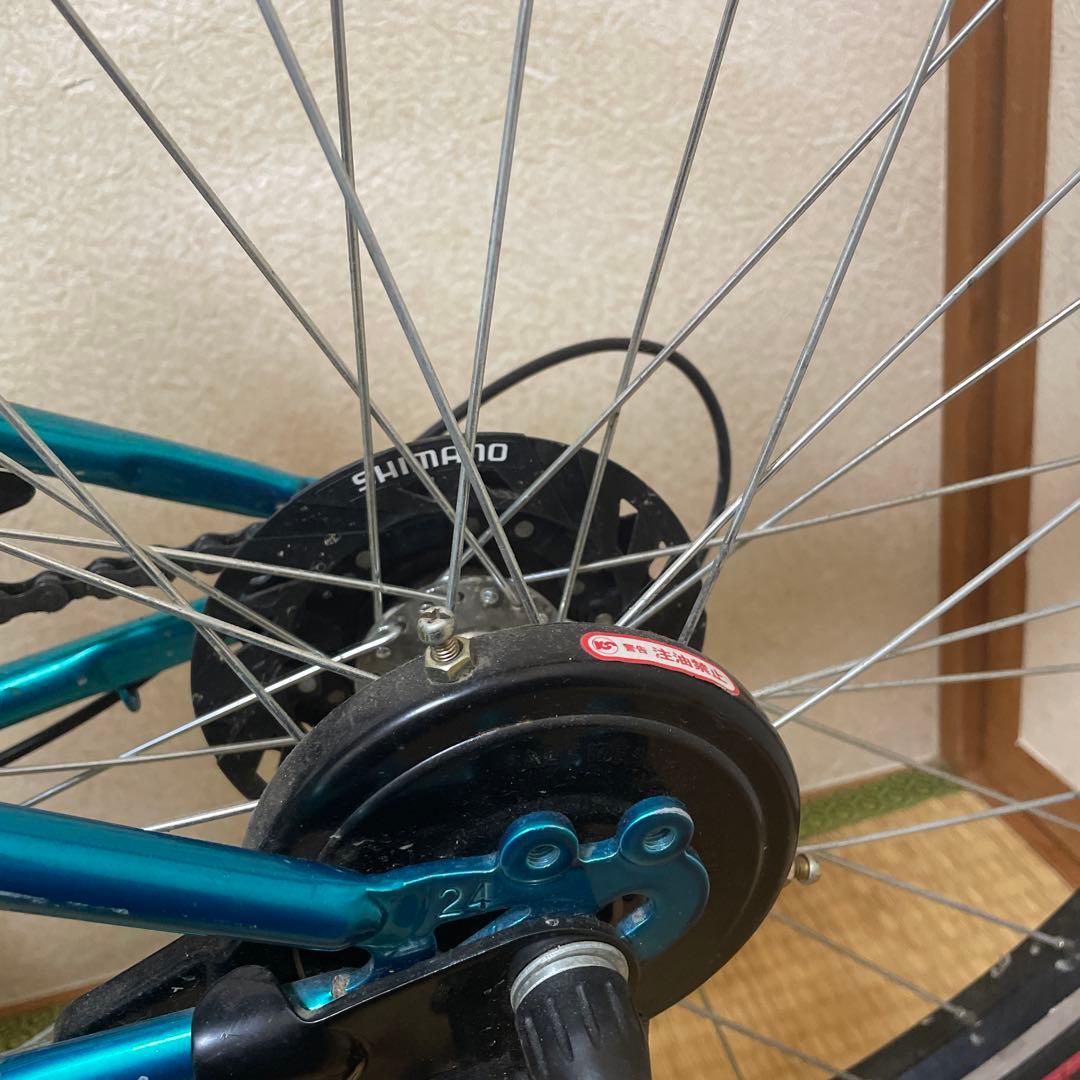 【仙台直接引き渡し】ブリヂストン　エクスプレスジュニア　24インチ　エメラルド