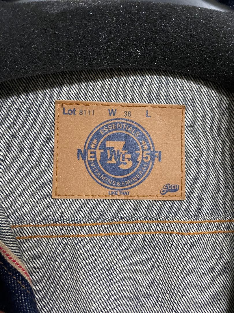 GOODENOUGH デニムジャケット 3rd Lot 8111 赤耳 W36