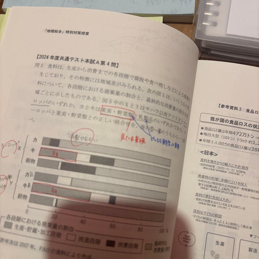 駿台地理 2025 特別授業資料セット