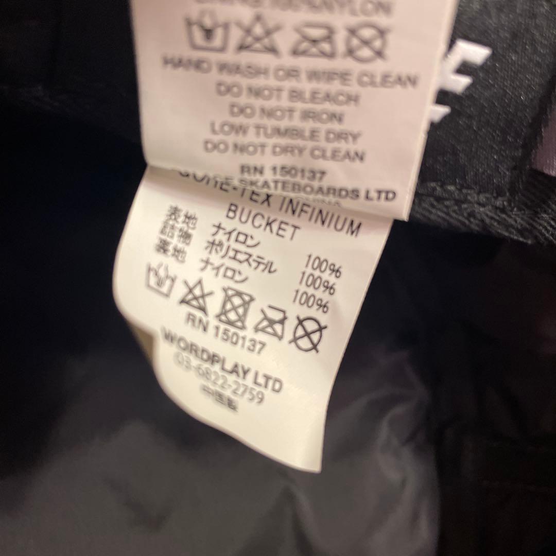 PALACE GORE-TEX INFINIUM BUCKET ハット　美品