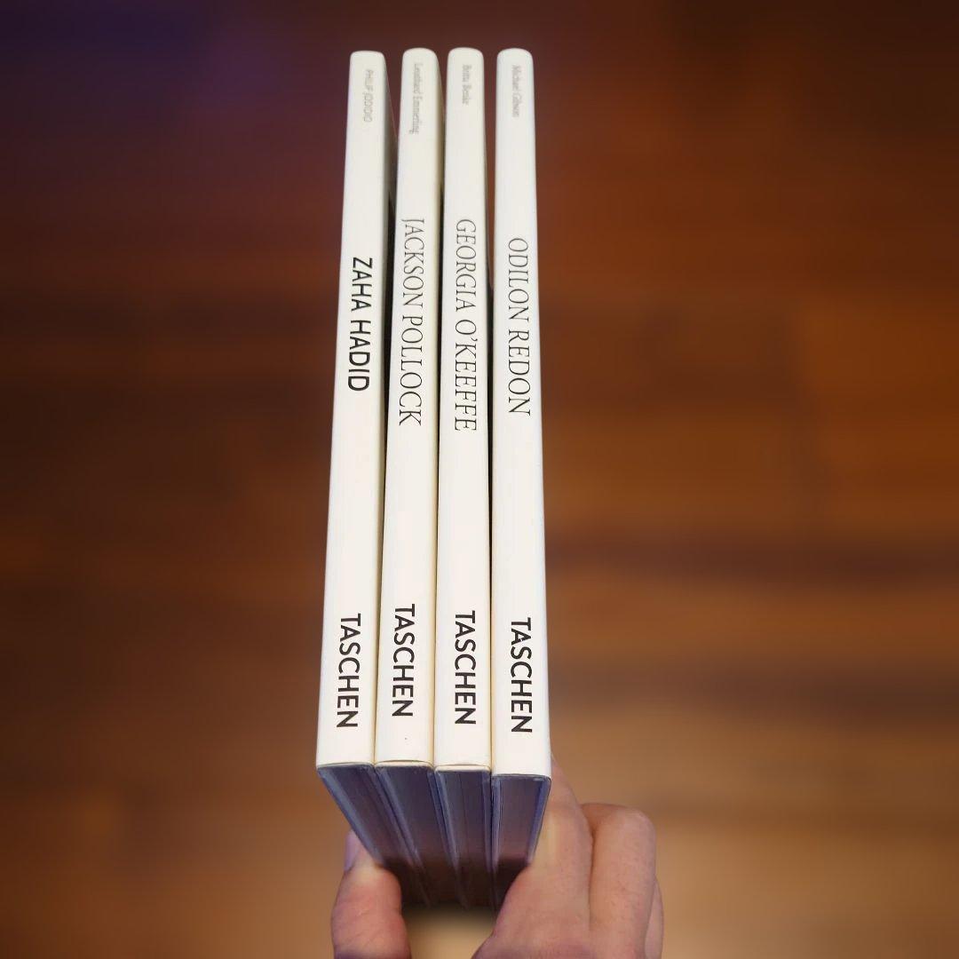 【4冊セット】TASCHEN ベーシックアートシリーズ（ザハ・ハディド他）