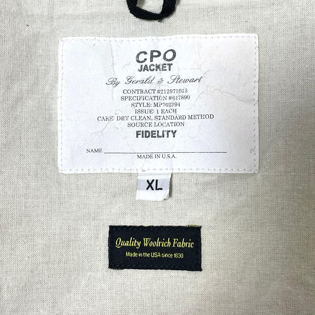 ■美品■USA製　フィデリティ　CPOジャケット　ウール　XL　FIDELITY