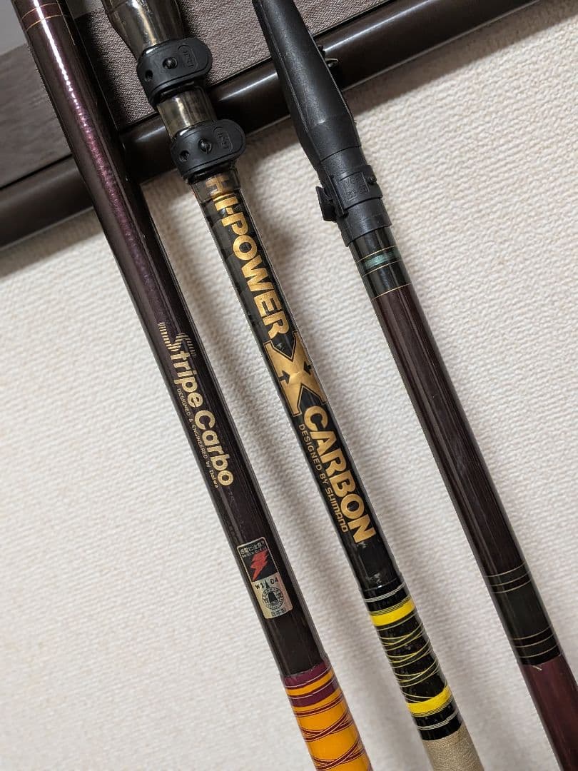 シマノハイパワーX2号6.3mダイワSC3号6.3m&磯瀬2号6.2m