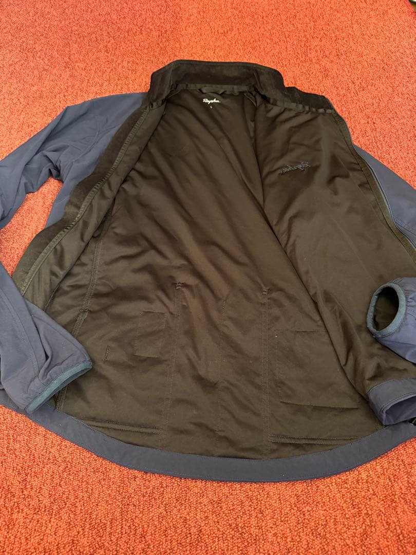 【ぺぇたー】Rapha サイクルジャケット L ダークブルー