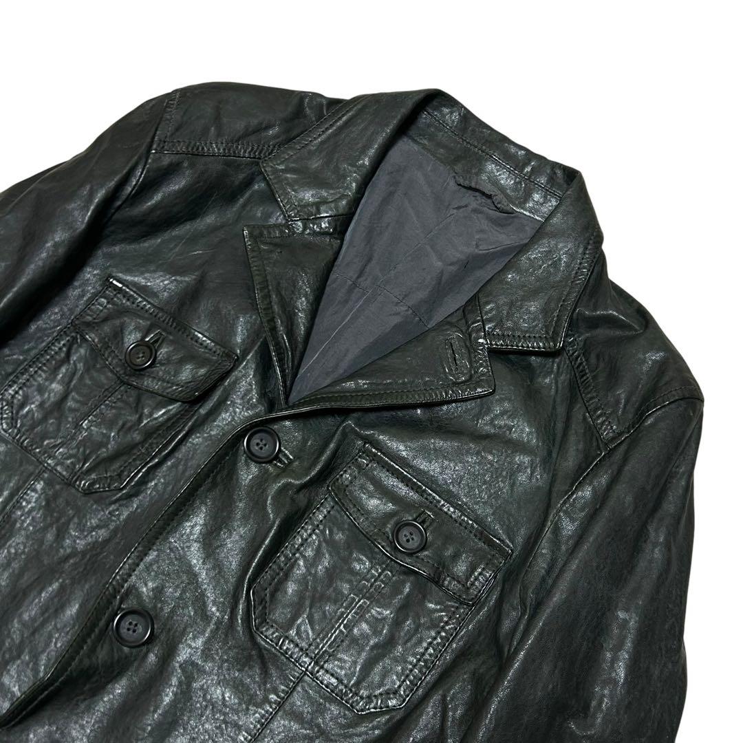 joseph homme レザージャケット　羊革　シープスキン　ジョセフオム