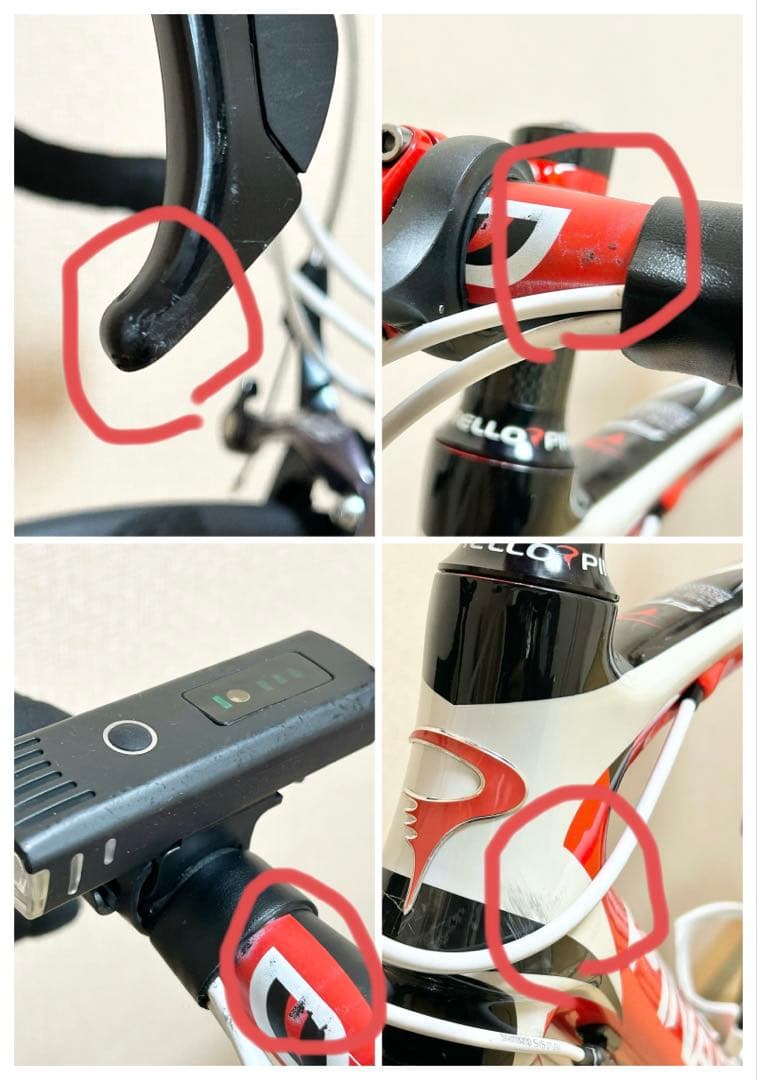送料込 PINARELLO FP QUATTRO CARBON ホイールカスタム