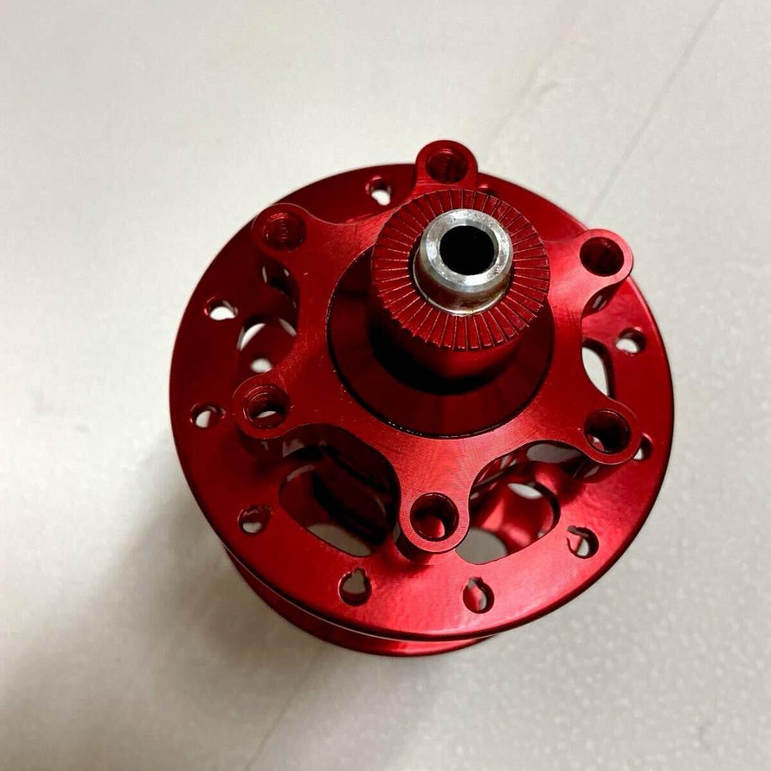r&m BD-1 Birdy disc専用フロントハブ　レッド　24H　未使用