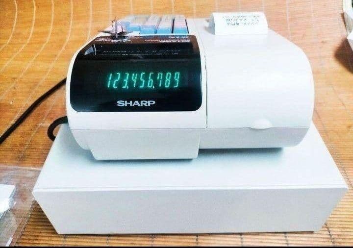 シャープレジスター　XE-A20　PC連携設定無料ロゴ可能機種　620084