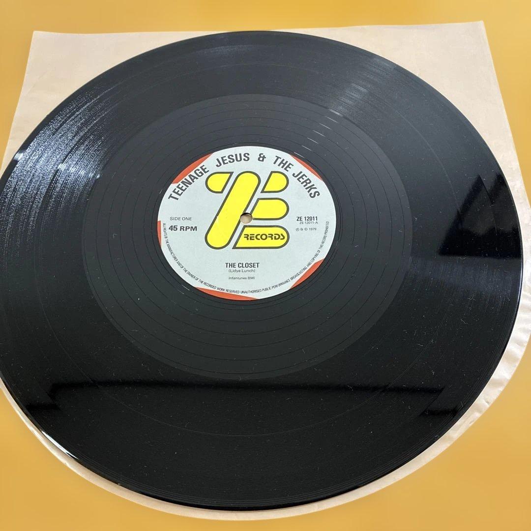 TEENAGE JESUS 輸入12inch レコード1979 B.:RECK